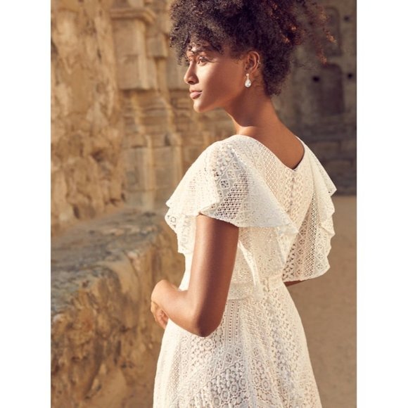 Maggie Sottero Orchid Wedding Gown Size 12 NEW - Picture 3 of 11